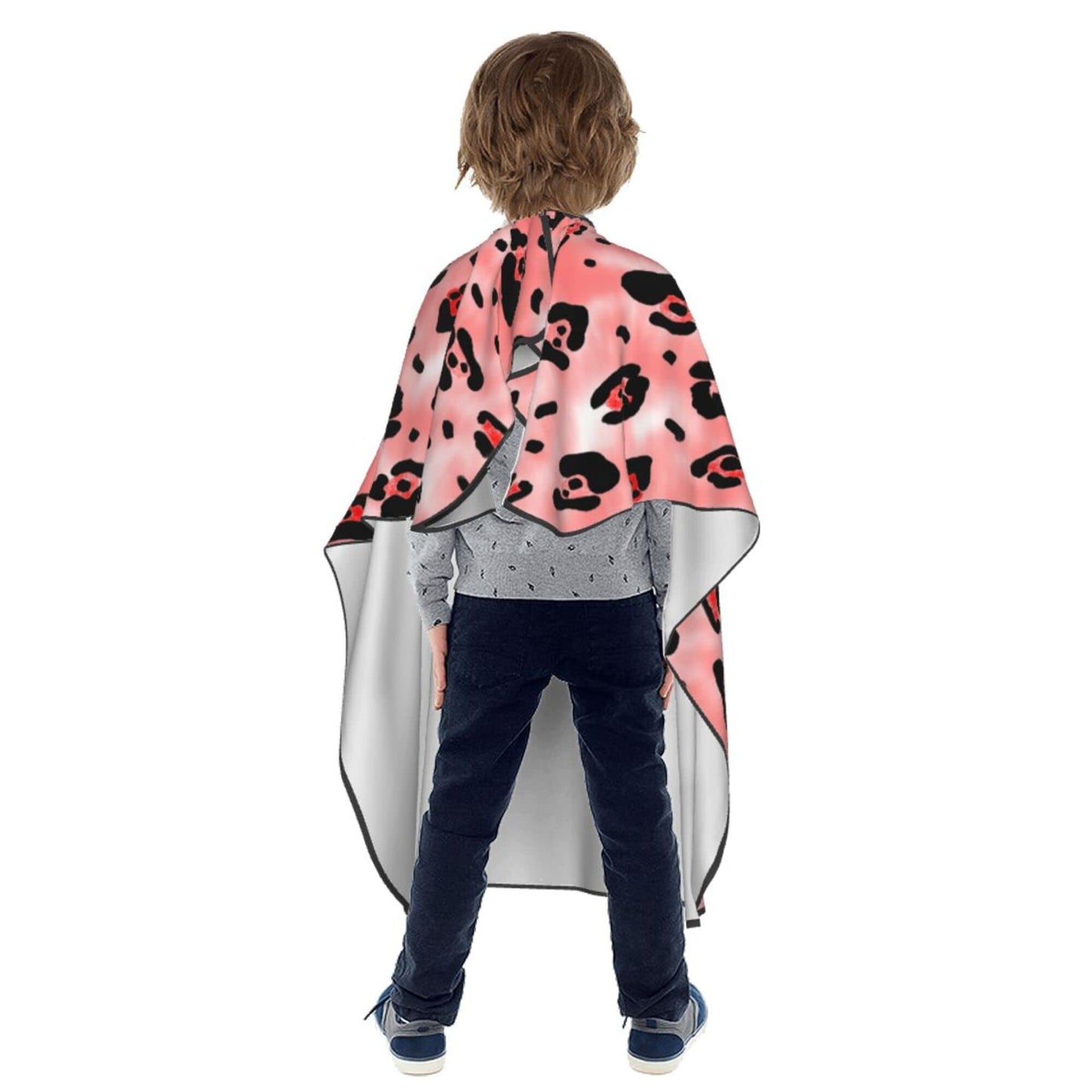 LianMei Kids Barber Cape Professional Salon Cape,Haircutting Cover for Child,Hair Cutting Styling Haircut Apron with Adjustable Closure 39 x 47 inches