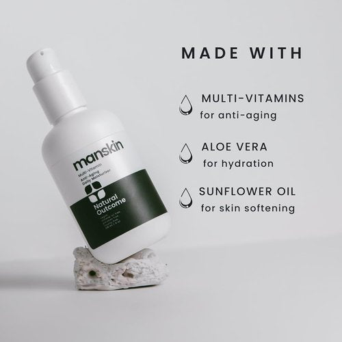 Regine Switzerland Men's Face Cream Moisturizer - Anti-Aging Daily Skincare Kit (4 Oz)