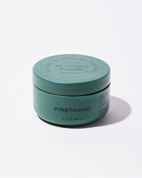 Firsthand Supply All-Purpose Hair Pomade - Flexible Hold & Low Shine - Organic Aloe & Shea Butter - 3oz
