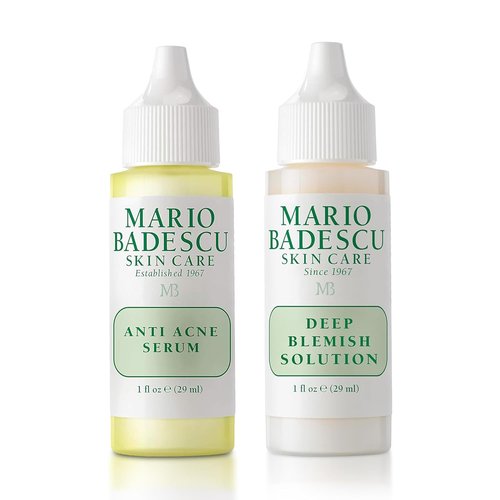 Mario Badescu Deep Blemish Solution - Potent Spot Treatment Serum with Zinc Oxide & Niacinamide for Large Blemishes