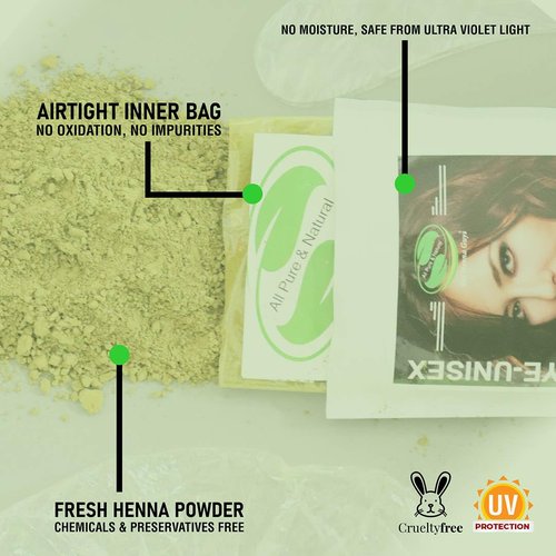 3 Packs Of Auburn Henna Hair & Beard Color/Dye 100 Grams - Natural Hair Color, Plant-based Hair Dye - The Henna Guys