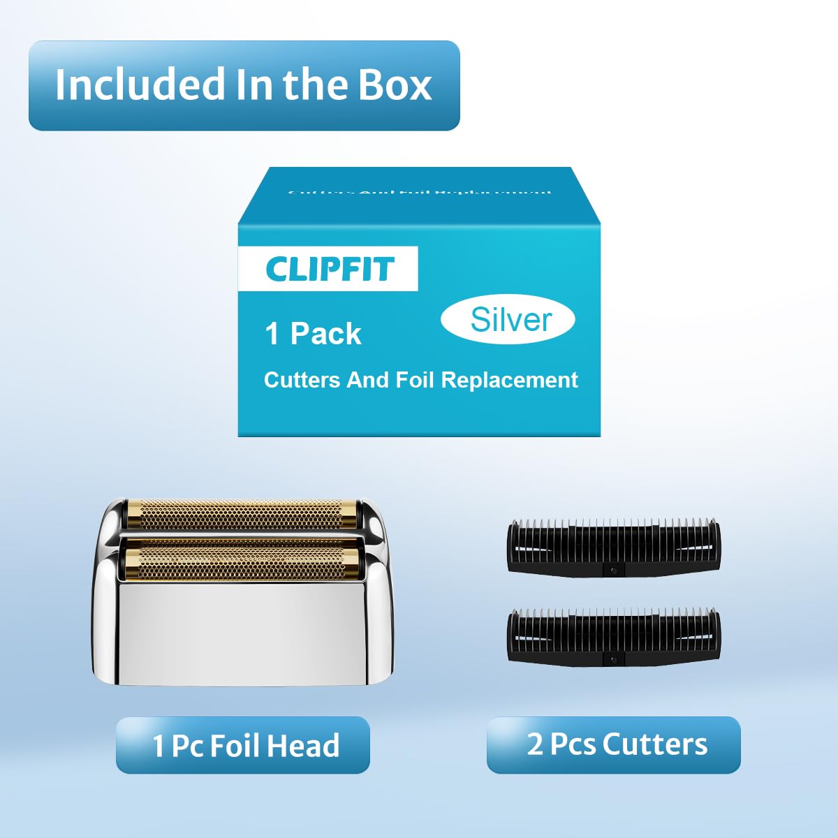 Babyliss FXFS2 Foil Shaver Replacement Foil - Silver Color, 1 Pack for Smooth Shaving