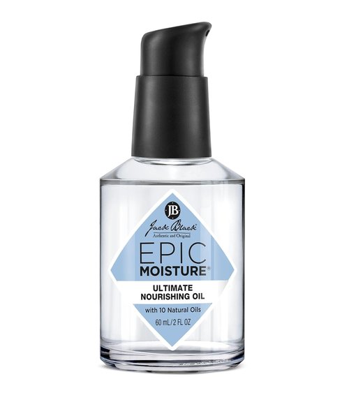 Jack Black Epic Moisture MP10 Nourishing Oil - Multi-Purpose Moisturizer for Face, Beard & Body, 2 Fl Oz