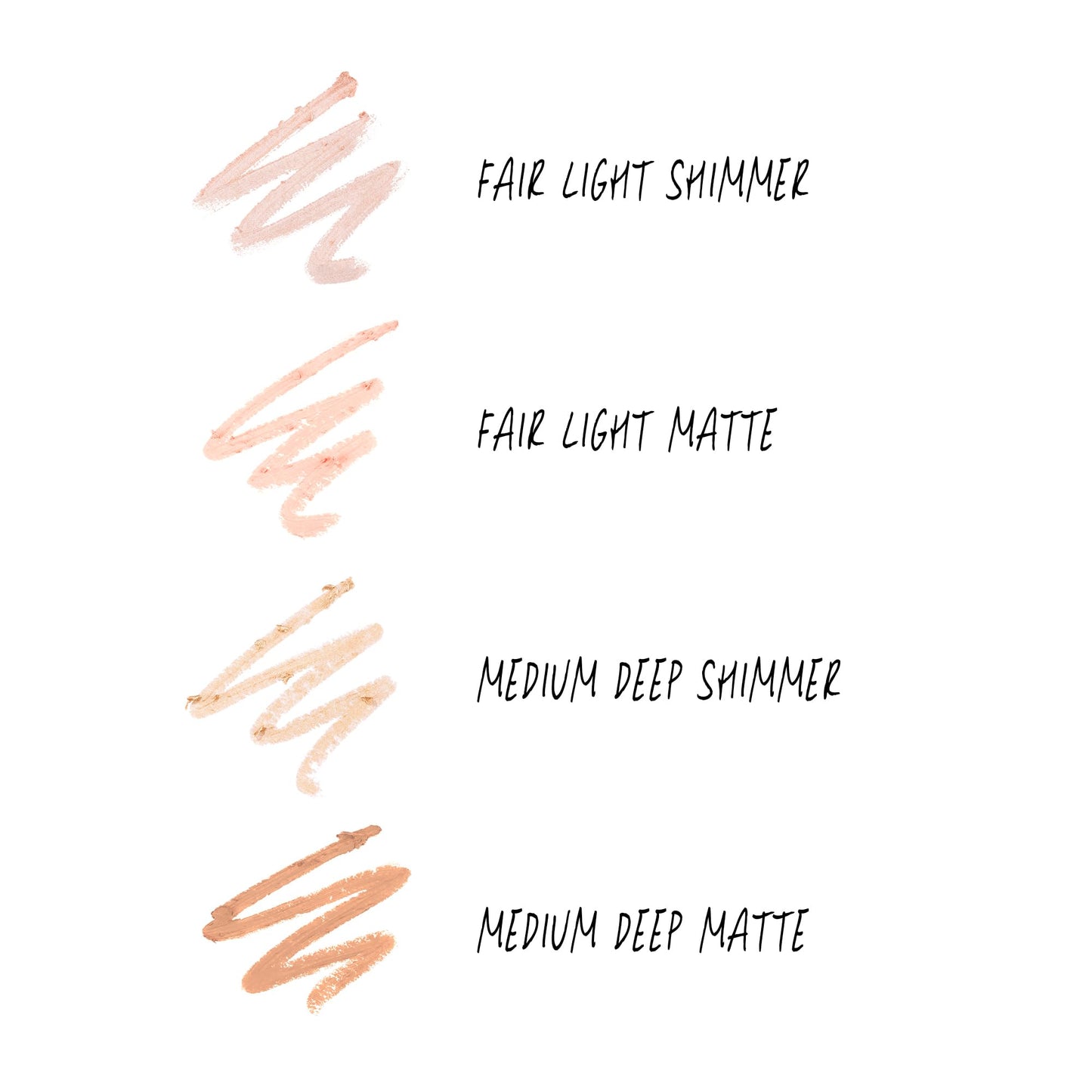 Light-Sculptor Highlight Duo Pencil, Dual Ended Matte & Shimmer (Medium/Deep)