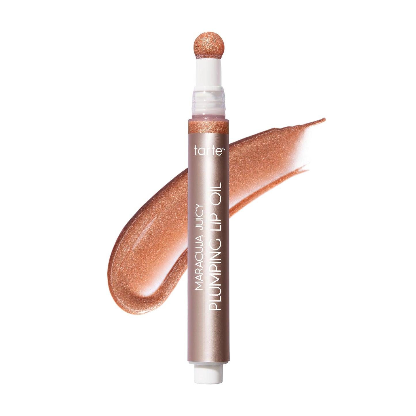 tarte maracuja juicy plumping lip oil - Hydrating & Volumizing Lip Plumper Gloss Balm with Nourishing Hyaluronic Acid & Vitamin E, Plumps & Moisturizes, Vegan & Cruelty Free