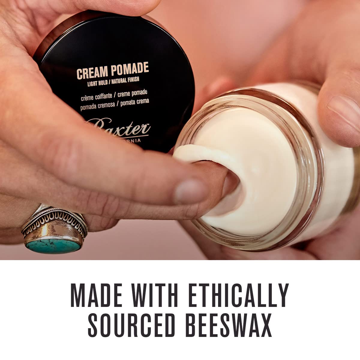 Baxter of California Hair Pomade - Natural Finish with Light Hold | Ideal for Men