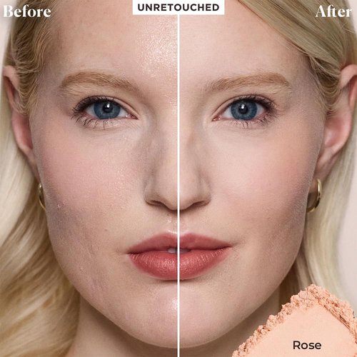 Laura Mercier Translucent Loose Setting Powder - Talc-Free Ultra-Blur Formula for Fair to Medium Skin Tones | Tone-Up Rose Mini Size