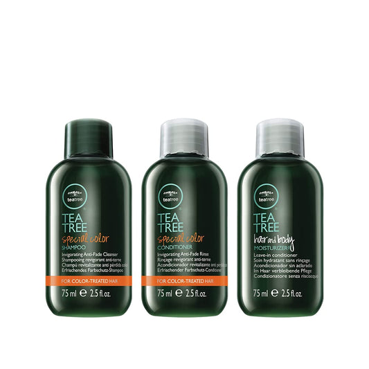 Tea Tree Special Color Shampoo & Conditioner Set - Hydrating Hair & Body Moisturizer, 2.5 fl oz