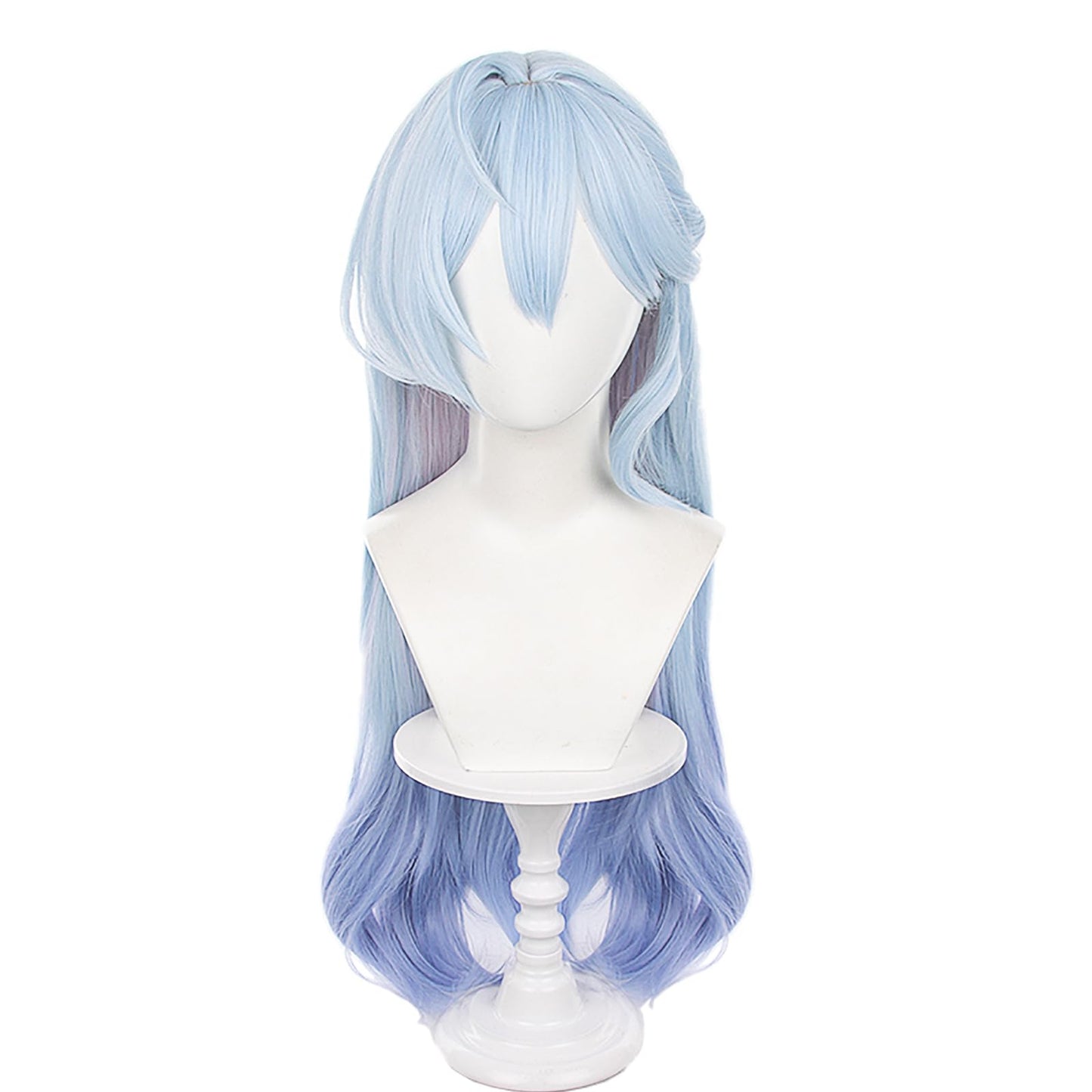 XiongXiongLe Robin Cosplay Wig Honkai Star Rail Robin Long Straight Sky Blue Hair Wigs for Adult Women Cos Anime Game Party Halloween Christmas(Robin)