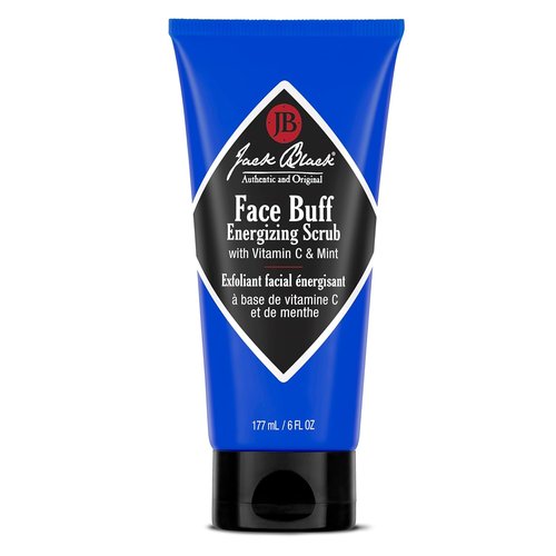Jack Black Face Buff Energizing Scrub - Exfoliating Men's Face Wash & Pre-Shave Cleanser | 3 oz