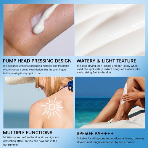 Baisen Diary Centella Sunscreen SPF 50 PA++++ | Lightweight Hydrating Sun Serum for Sensitive Skin