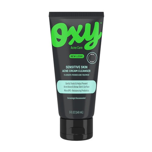 Oxy | Sensitive Skin Acne Cleanser - Gentle Formula for Clear Skin | 6 oz