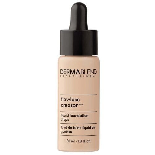 Dermablend Flawless Creator Foundation - Full Coverage, Lightweight & Buildable, Natural Finish | 1 Fl Oz