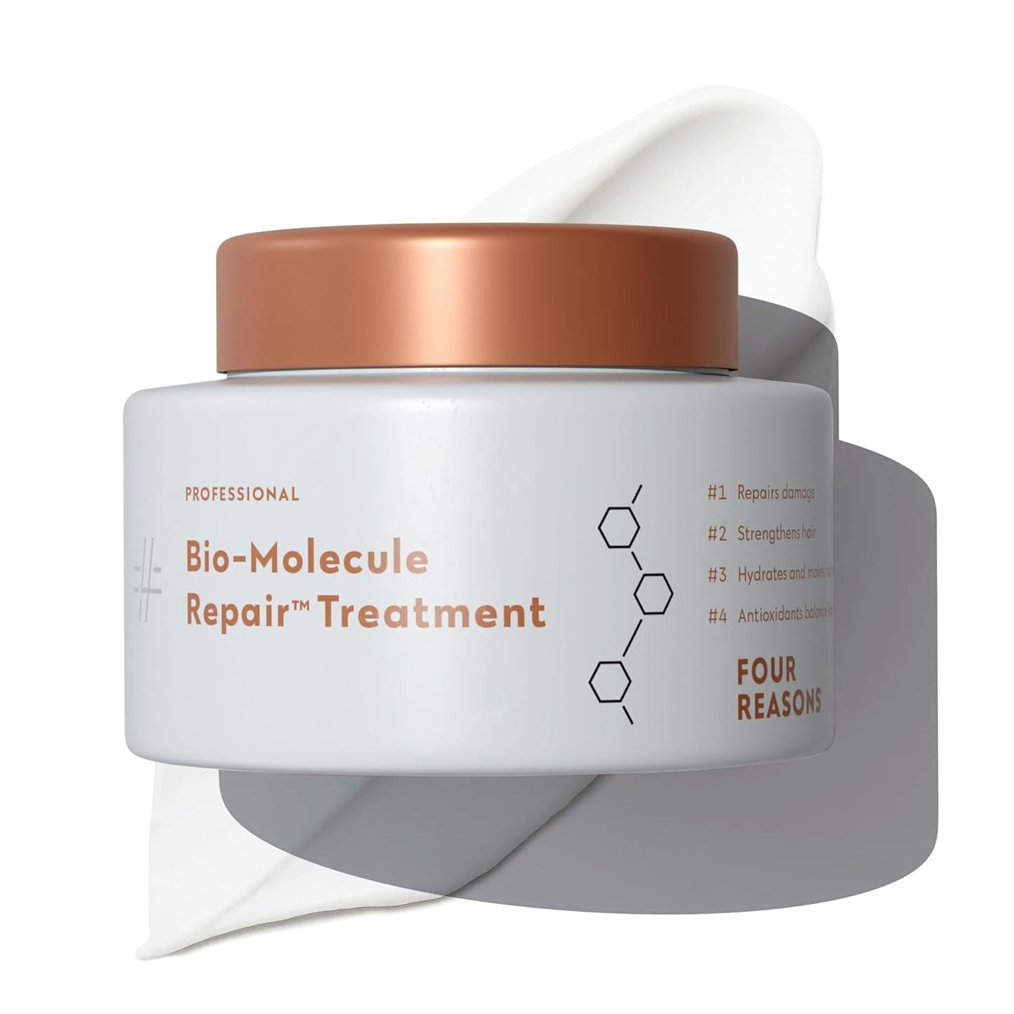 Bio-Molecule Hair Mask - Deep Conditioning Repair Treatment for Damaged Hair | Vegan & Sulfate-Free