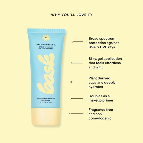 Bask Suncare Daily Invisible Gel