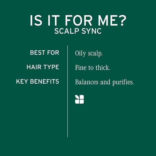 Biolage Scalp Sync Clarifying Shampoo & Conditioner Set - Removes Buildup & Oil, Vegan, 33.8 Fl Oz