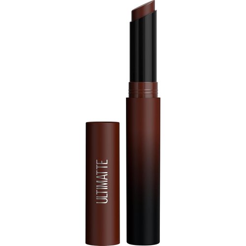 Maybelline Color Sensational Ultimatte Matte Lipstick - Intense Coffee Bean Brown, Non-Drying Formula, 1 Count