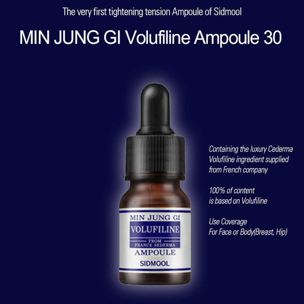 Sidmool Cederma Volufiline 100% Ampoule - 30ml for Healthy, Tightening Skin | Face & Body Use