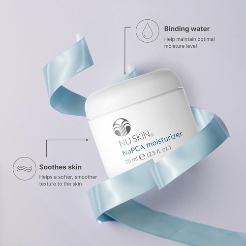 NuSkin NaPCA Moisturizer - Hydrating & Soothing Formula with Vitamin E & Aloe Vera | Non-Greasy | 2.5 fl. oz.