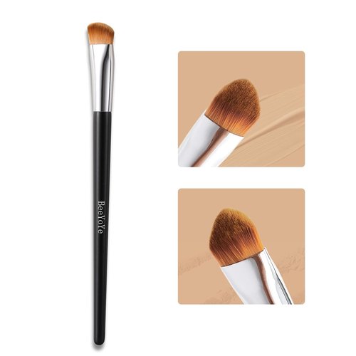 Regine Switzerland Concealer Brush - Precision Undereye Makeup Tool for Brightening & Contouring