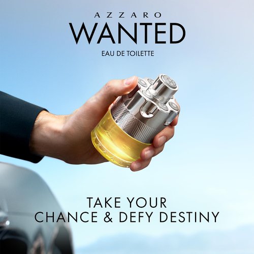 Azzaro Wanted Eau de Toilette | Vibrant Men's Cologne - Woody Citrus & Spicy Fragrance - Fresh Cardamom & Lemon Notes