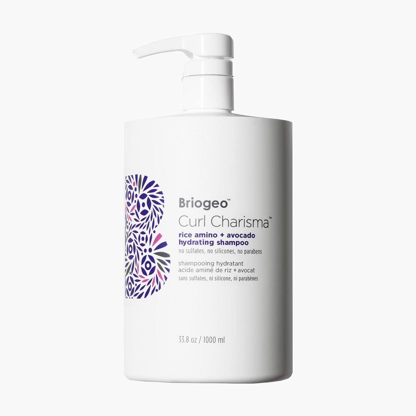 Briogeo Curl Charisma Shampoo - Hydrating Formula with Rice Amino & Avocado | Define & Moisturize Curly Hair