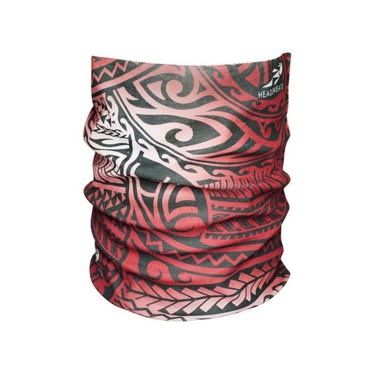 Headsweats Ultra Band-Half Size (Red Tribal)