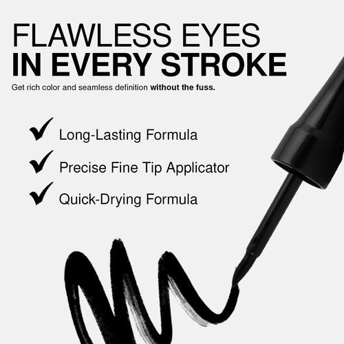 Palladio Liquid Eyeliner - Highly Pigmented Waterproof Formula for Intense Eye Definition | Aquamarine Color
