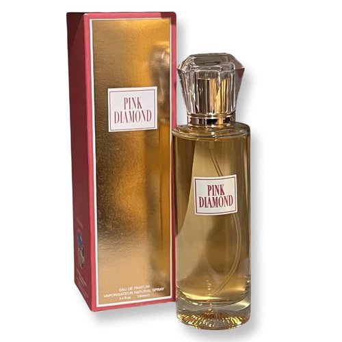 Pink Diamond Eau de Parfum for Women - 3.4 Fl Oz | Fresh Top Notes of Orange, Aldehyde & Lily