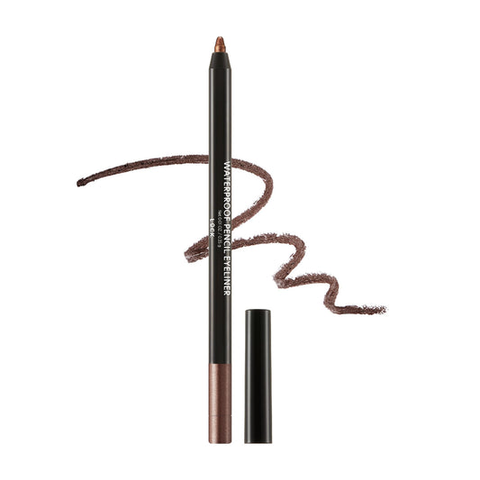 L.O.C.K. Color it Waterproof Pencil Eyeliner [ 02 Pearl Brown ], Long-Lasting Waterproof & Smudge-Proof Eyeliner, K beauty korean makeup eye line stick Net. 0.018 oz. / 0.5 g Shimmery Shadow