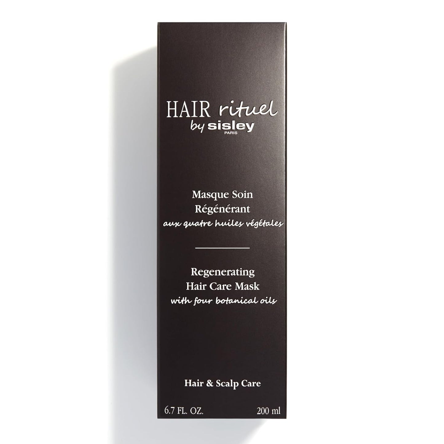 Sisley Paris Regenerating Hair Care Mask - Intensive Treatment with Four Botanical Oils - 200 mL - Supports Hair & Scalp Health