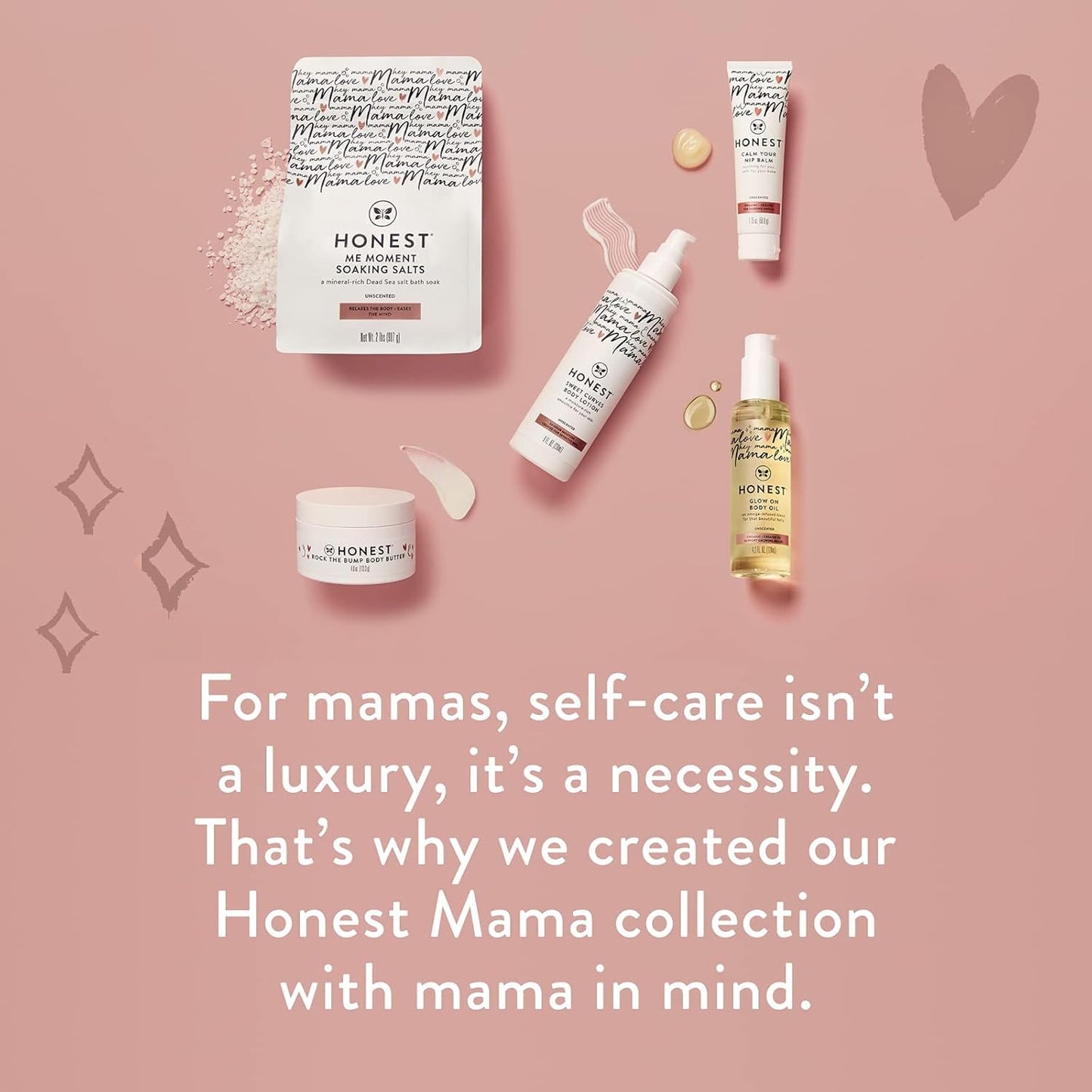 The Honest Company Mama Belly Oil - Hydrating & Soothing Glow | Plant-Based, Fragrance-Free, 4.2 fl oz