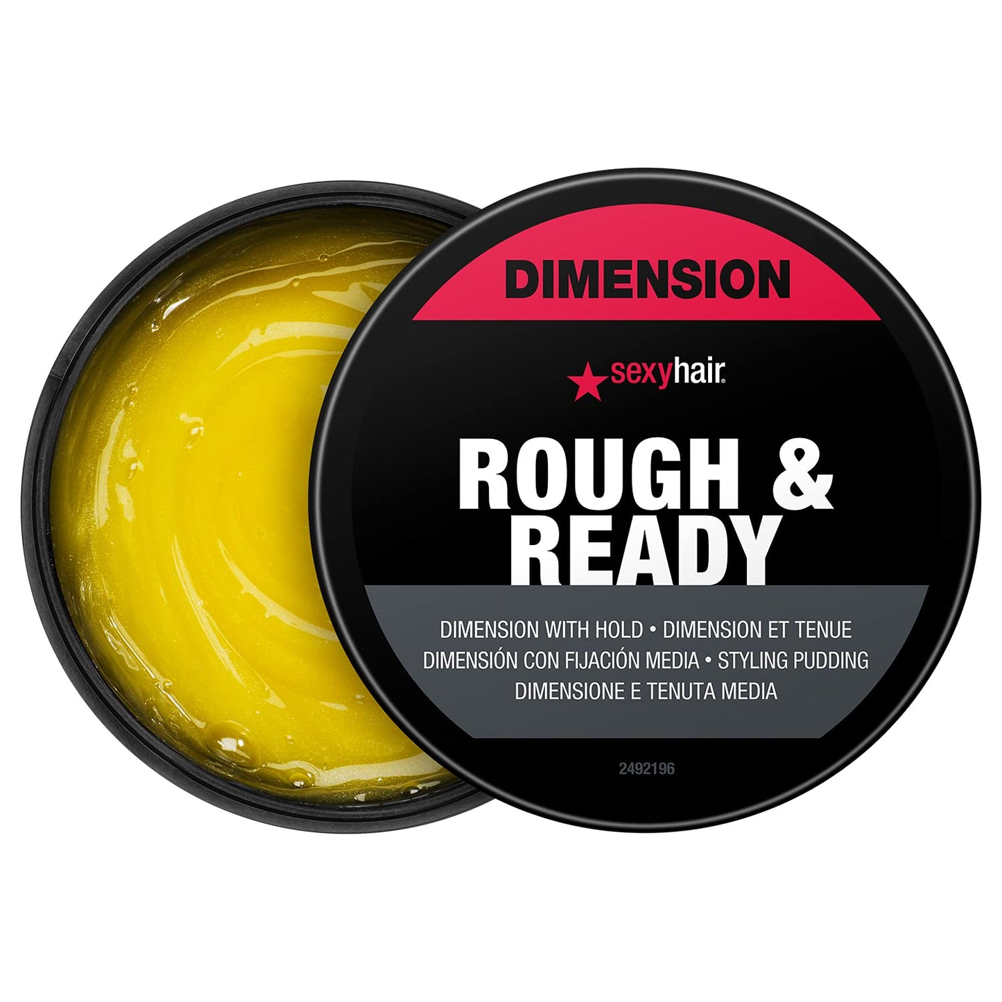 SexyHair Styling Putty - Rough & Ready Dimension with Pliable Hold for Easy Molding & Defining