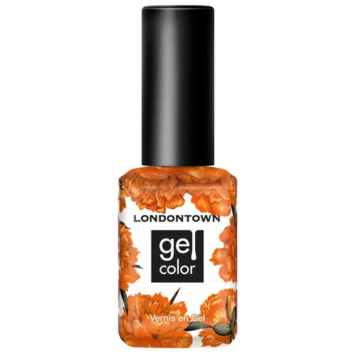 LONDONTOWN UV/LED Gel Nail Polish - Long-Lasting, Chip-Resistant Orange Color - 0.40 Fl Oz