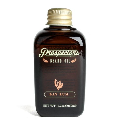 Prospectors Bay Rum Beard Oil - Nourishing Formula for Soft, Manageable Facial Hair | 1.7 oz