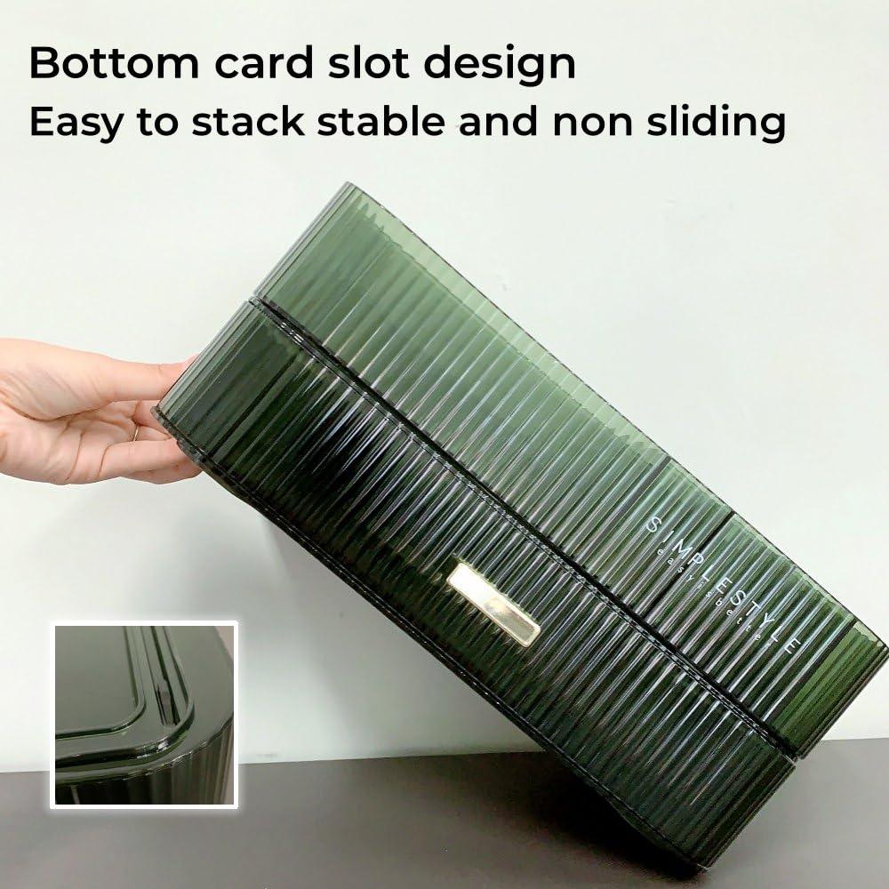 PLINJOY Makeup Organizer with Drawers Stackable Skincare Cosmetic Makeup organization for vanit Bathroom Desk Countertop