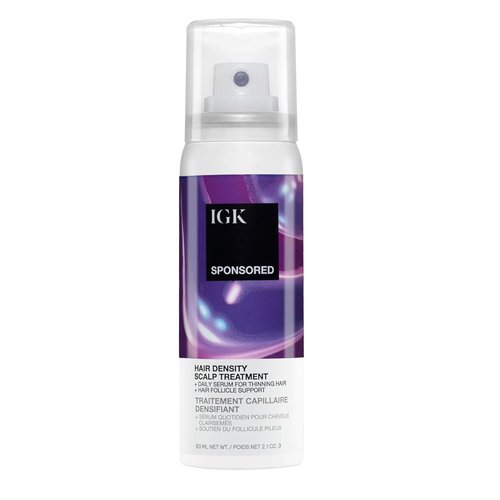 IGK Scalp Treatment for Hair Growth - Thickening Serum for Thinning Hair | Clinically Tested Mist | 2.1 Oz