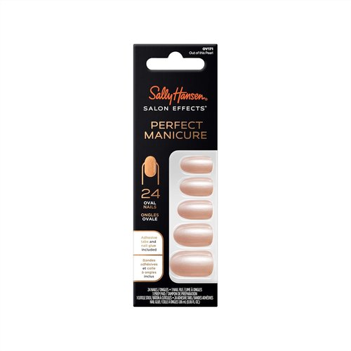 Sally Hansen Salon Effects® Press On Nails - Out Of This Pearl Oval Shape with Non-Damaging Adhesive