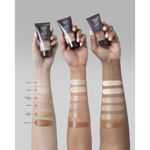 Burts Bees Tinted Moisturizer - Antioxidant-Rich Formula in Chestnut | 1.0 Ounce