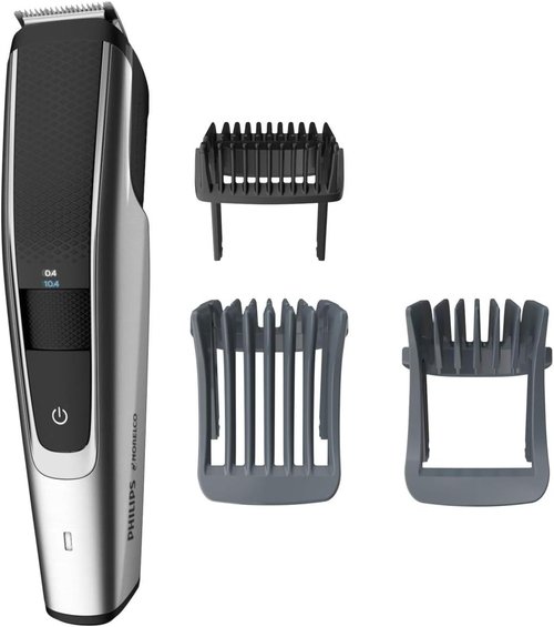 Philips Norelco Beard Trimmer & Hair Clipper Series 5500 - Cordless, Washable Design for Easy Cleaning | BT5511/49