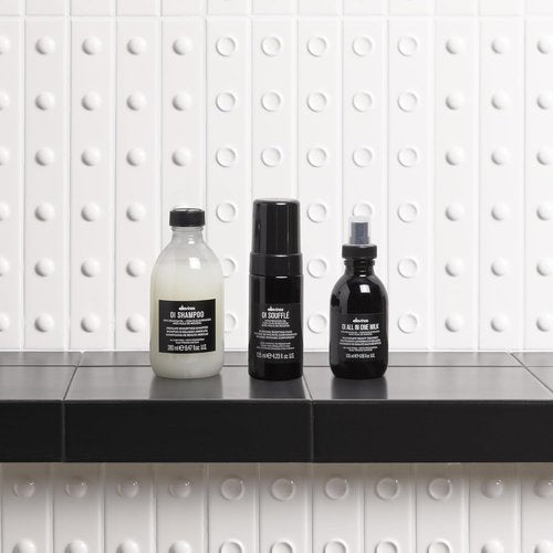 Davines OI Soufflé - Silkening Bodifying Foam for Fine to Medium Hair | Volume, Shine & Heat Protection - 4.23 Fl Oz