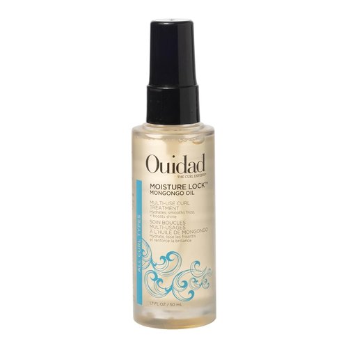 Ouidad Moisture Lock Mongongo Hair Oil - Multi-Use Leave-In Treatment for Curly Hair, 1.7 fl oz | Hydrates & Strengthens All Curl Types