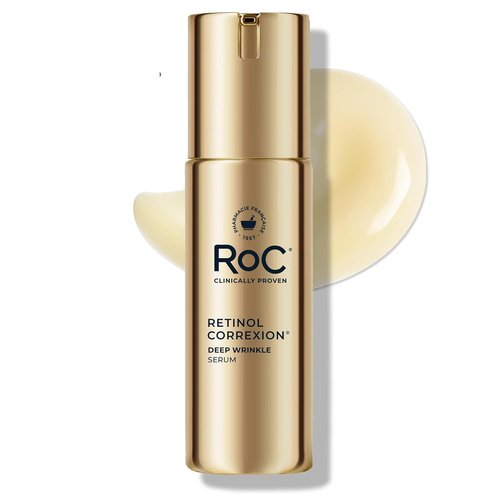 RoC Retinol Correxion Face Serum - Anti-Aging Treatment for Fine Lines & Dark Spots, 1 Oz