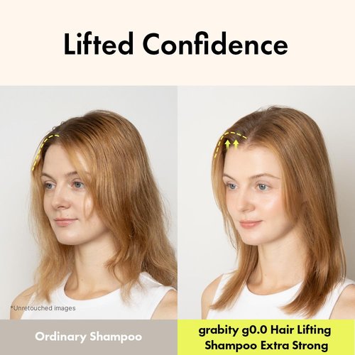 Grabityg0.0 Hair Lifting Shampoo - Extra Strong Formula for Thinning Hair with Biotin & Salicylic Acid | Vegan & Sulfate-Free, 16.06 fl. oz.