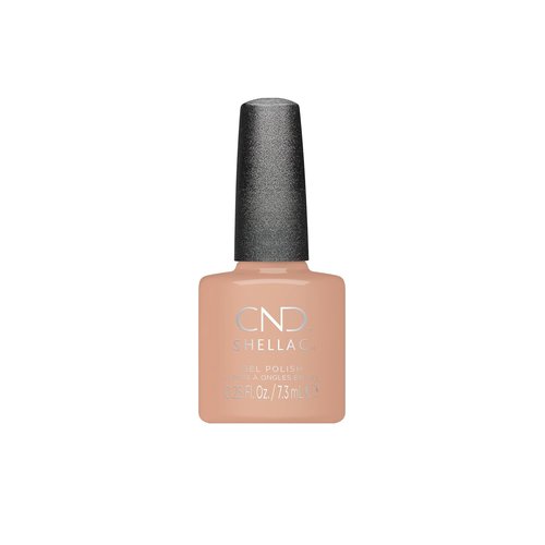 CND Shellac Gel Nail Polish - Long-Lasting Nude Color with Curve-Hugging Brush | 0.25 Fl Oz