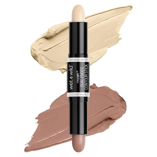Wet n Wild MegaGlo Dual-Ended Contour Stick - Light Medium | Cruelty-Free Makeup Essential