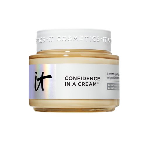 IT Cosmetics Confidence in a Cream - Hydrating Anti-Aging Face Moisturizer | 48H Hydration, Repairs Skin Barrier