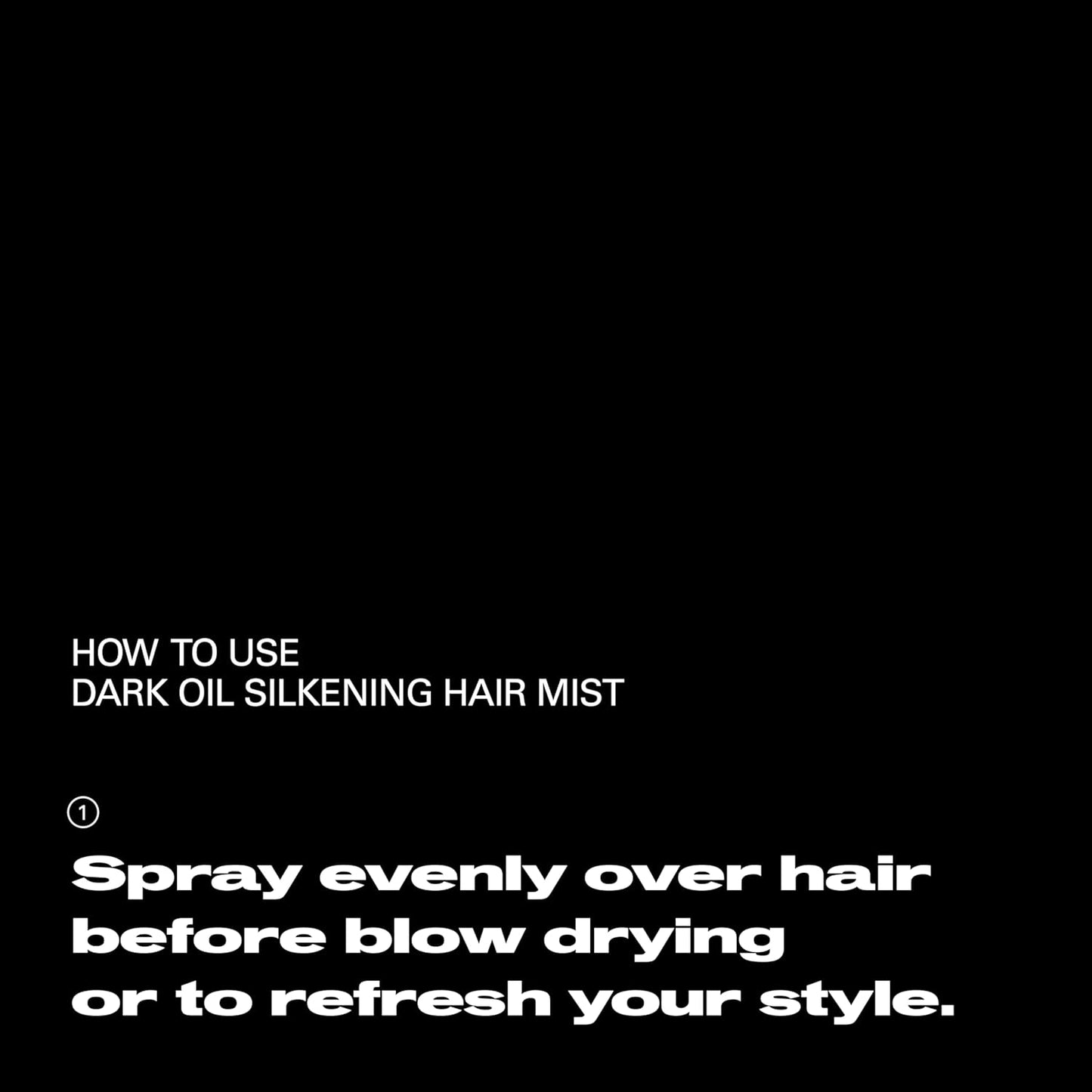 Sebastian Professional Dark Oil Silkening Fragrant Mist - Dry Conditioner with Jojoba & Argan Oil | 4.5 fl oz