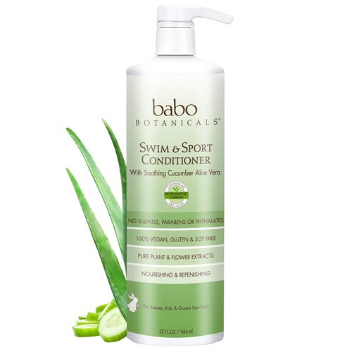 BABO Botanicals Conditioner - Citrus Mint & Passion Fruit - Purifying & Replenishing - Shea Butter & Green Tea - For All Ages