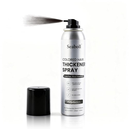 Root Touch Up Hair Color Spray - Instant Gray Hair Concealer | Sweat-Resistant, 4oz Dark Brown for All